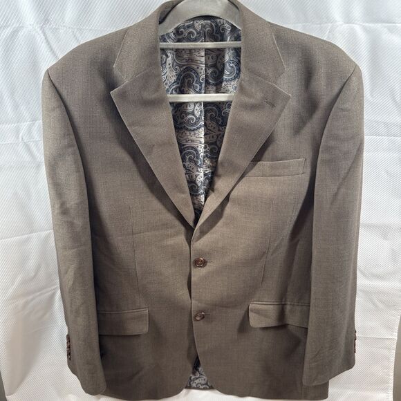 Lauren Ralph Lauren Mens Sport Coat Blazer Two Button Green  40R - Picture 1 of 13